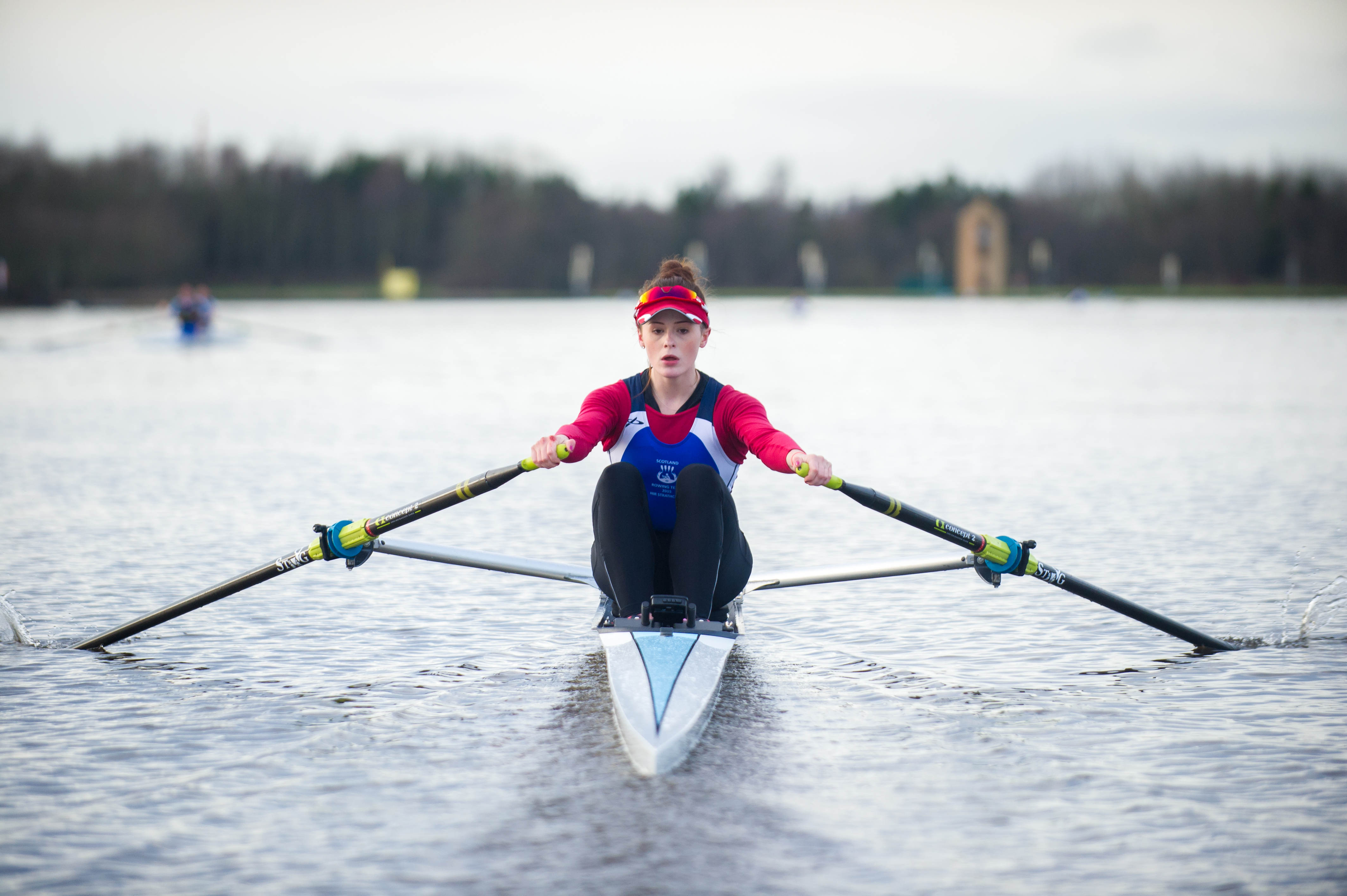 Robyn Hart-Winks training at Strathclyde Park this month by Rob Eyton-Jones