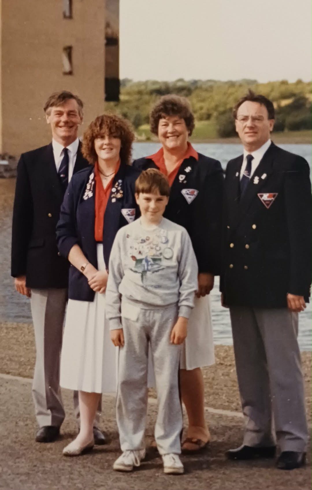 McGhie family Commonwealth Games 1986